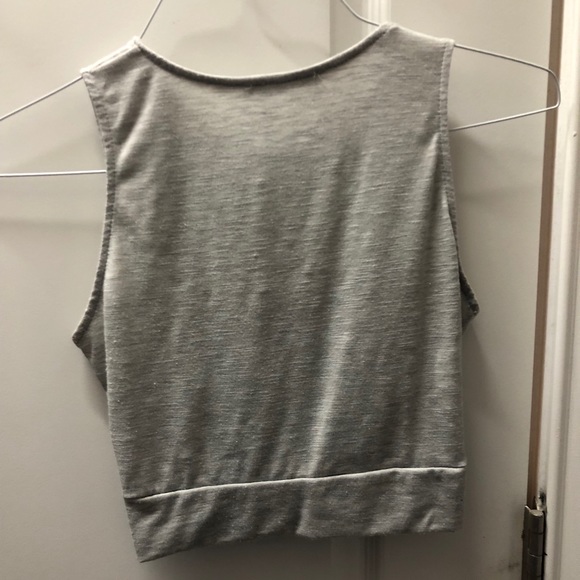 Cropped Grey Tank - Picture 2 of 3